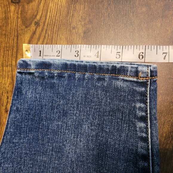 Lane Bryant Jeans Size 26 Mid Rise Skinny Medium Dark Wash Stretch Denim - Picture 10 of 10